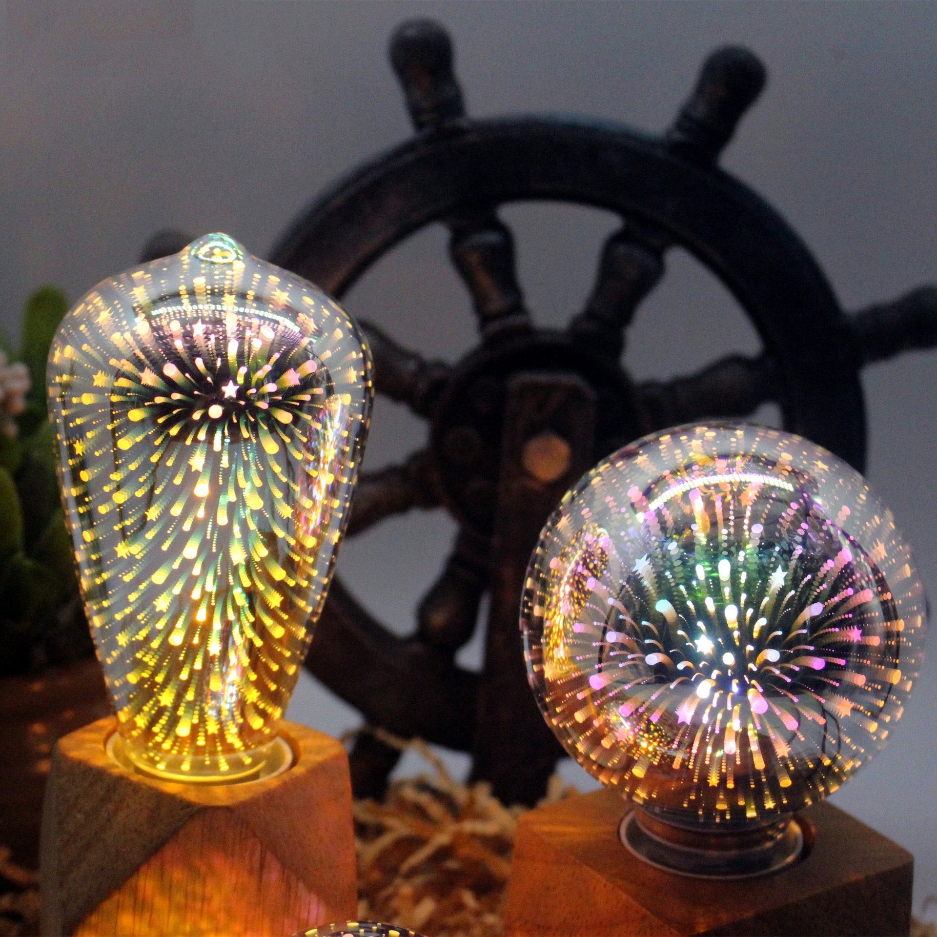 BowLift | 3D Fireworks LED Light Bulb