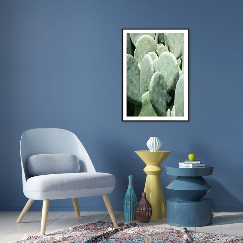 BowLift | Cactus Signs Soft Color Canvas Wall Art Print Texture, Multiple Size Options