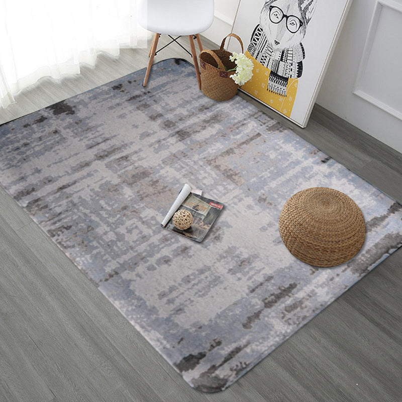 BowLift | Creative abstract rug Multicolor Industrial design rug Polyester Pet-friendly non-slip backing Washable rug for the living room