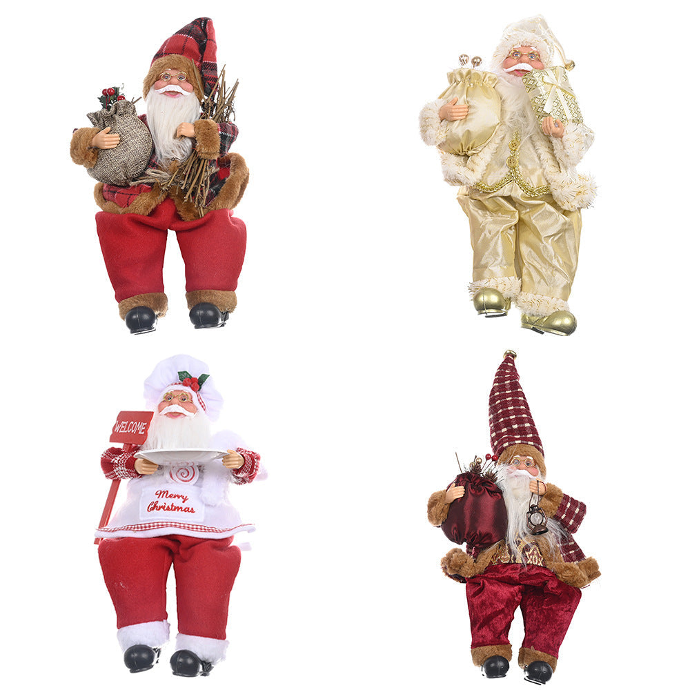 BowLift | Standing Santa Claus doll Christmas Decorations