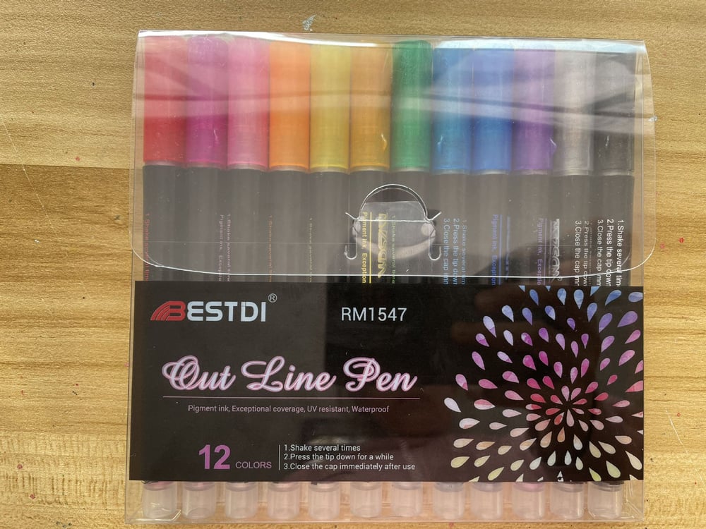 BowLift | Metallic Marker Pens – Ideal for Cards, Hand Lettering & Crafting