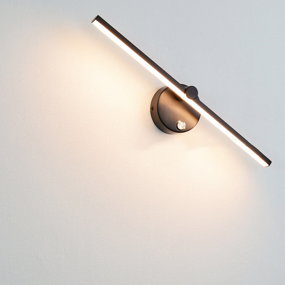BowLift | Nordic Minimalist Aluminium Long Bar Switch LED Mirror Wall Light Lamp