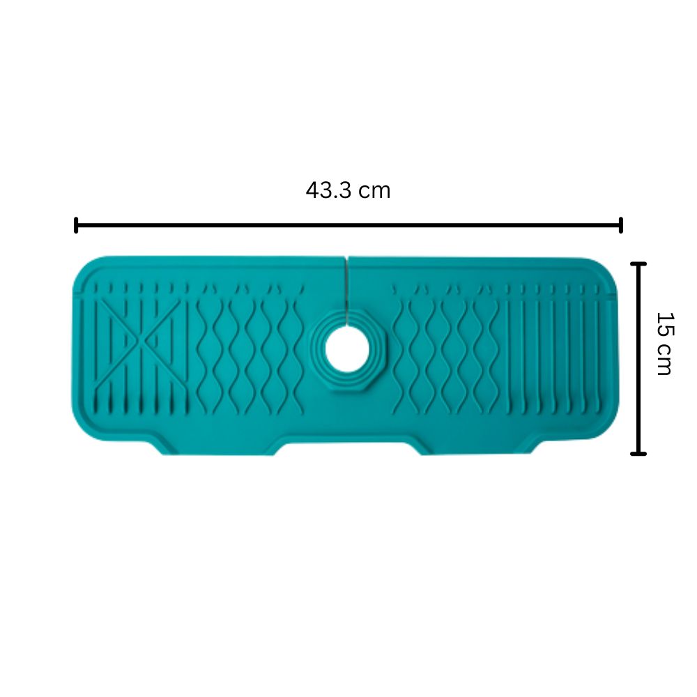 BowLift | Aqua Slope Rubber Faucet Sink Mat