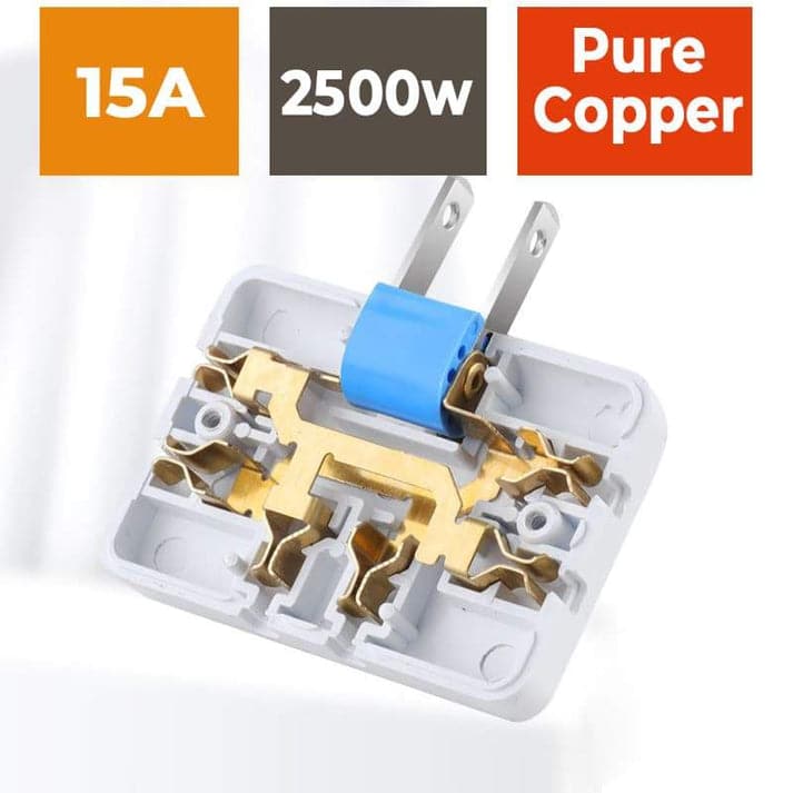 BowLift | 180° swiveling 3-way socket (EU plug)