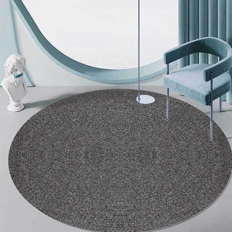 BowLift | Rustic Solid Area Rug Polypropylene Rug Non-Slip Back Washable Pet-Friendly Carpet for Home