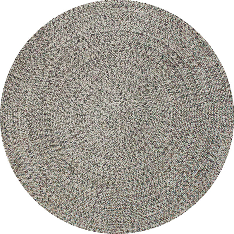 BowLift | Rustic Solid Area Rug Polypropylene Rug Non-Slip Back Washable Pet-Friendly Carpet for Home