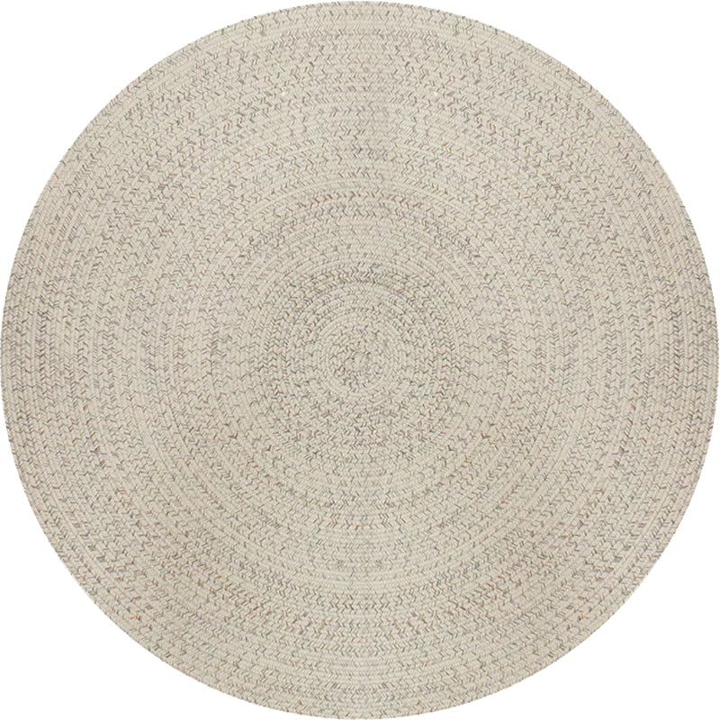 BowLift | Rustic Solid Area Rug Polypropylene Rug Non-Slip Back Washable Pet-Friendly Carpet for Home