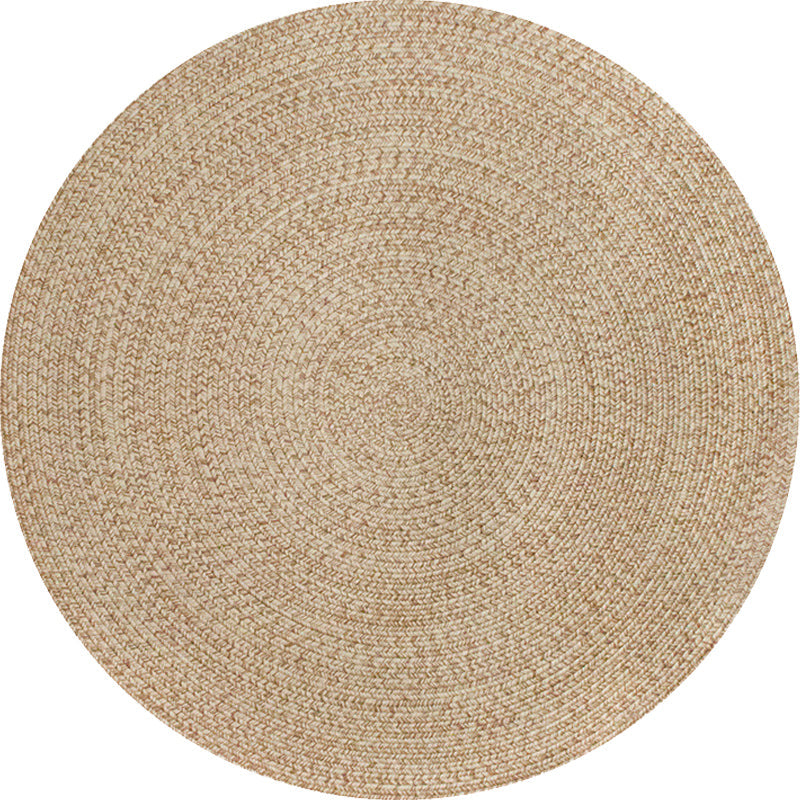 BowLift | Rustic Solid Area Rug Polypropylene Rug Non-Slip Back Washable Pet-Friendly Carpet for Home