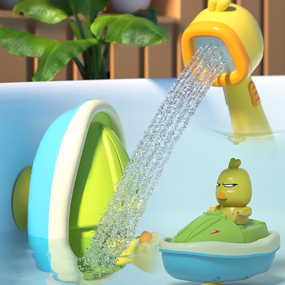 BowLift | Bath Toy Set Floating Ducks Shower Spray