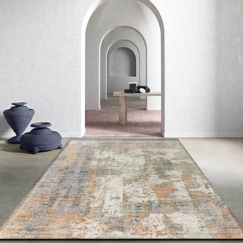BowLift | Industrial living room rug abstract rug polyester washable non-slip pet-friendly carpet