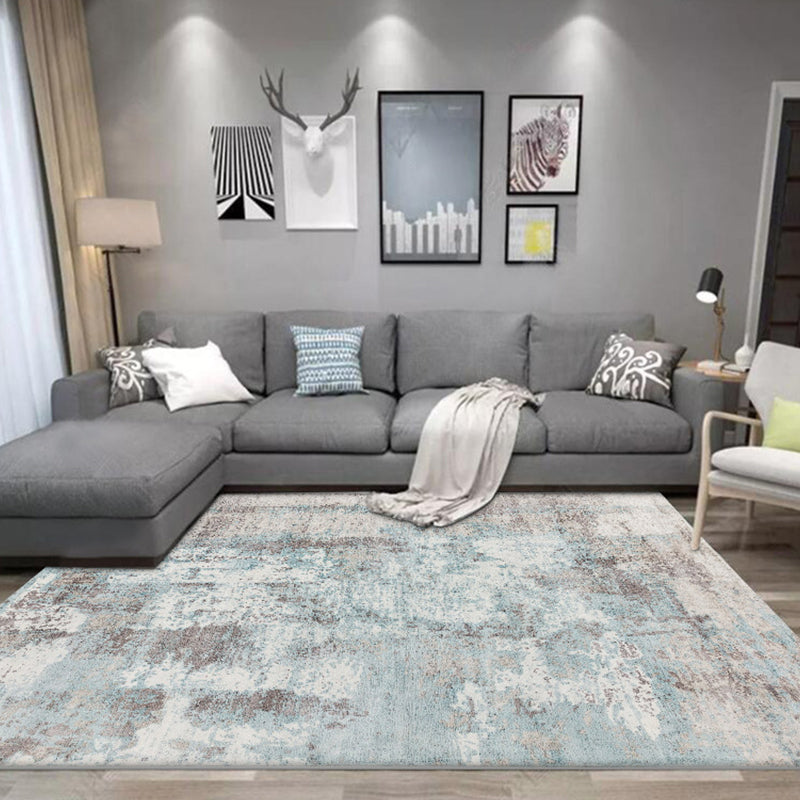 BowLift | Industrial living room rug abstract rug polyester washable non-slip pet-friendly carpet