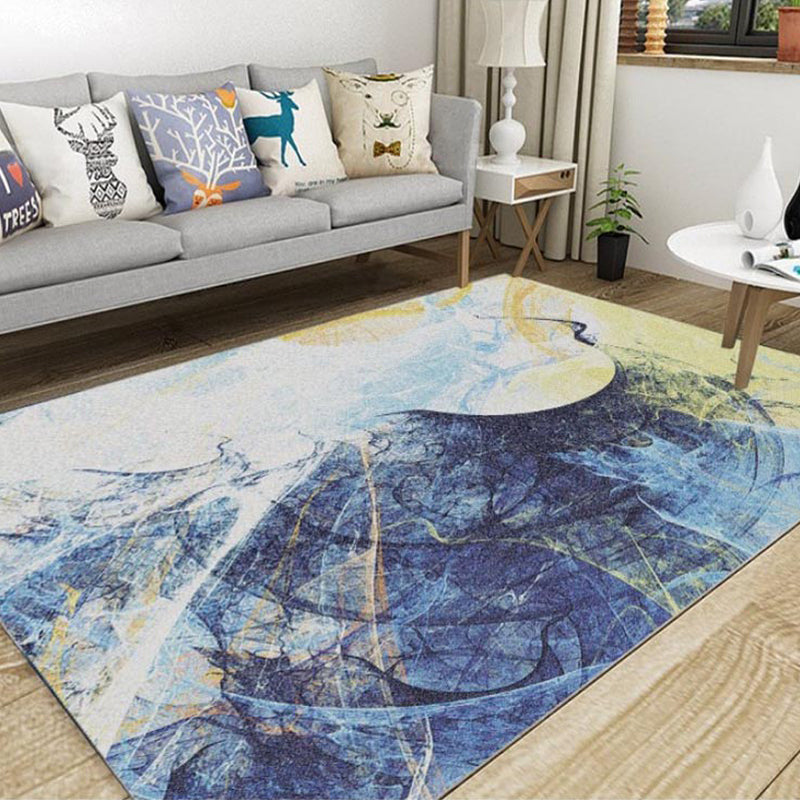BowLift | Creative Industrial Indoor Carpet Polyester Abstract Rug Anti-Slip Back Pet-Friendly Runners for Parlor