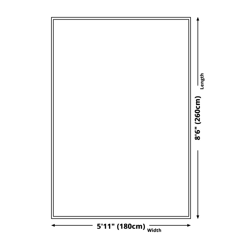 BowLift | Creative Industrial Indoor Carpet Polyester Abstract Rug Anti-Slip Back Pet-Friendly Runners for Parlor