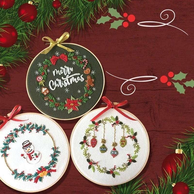 BowLift | Christmas Embroidery Kit