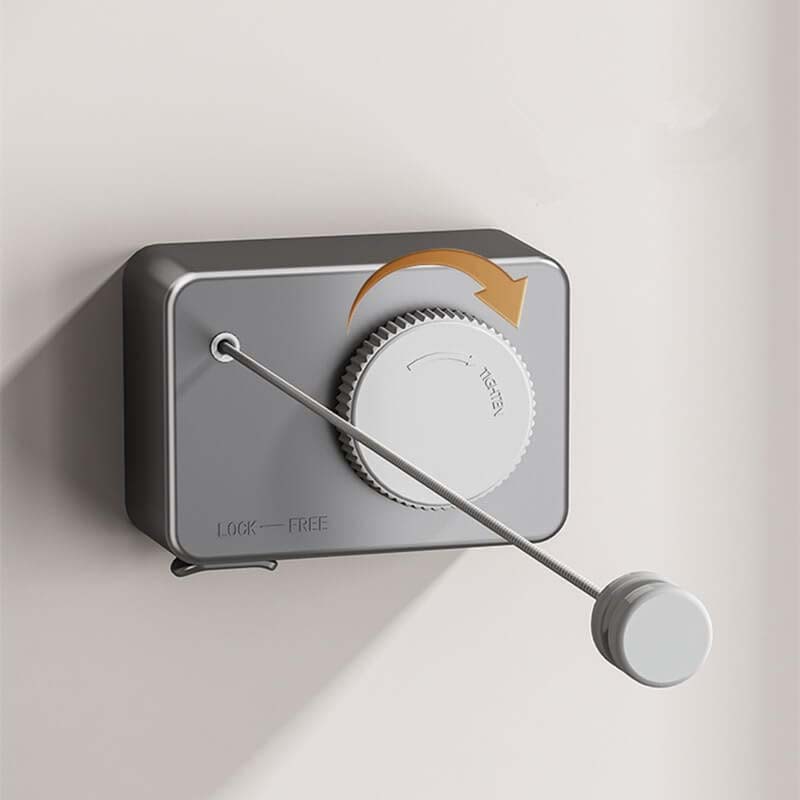 BowLift | Invisible retractable laundry line