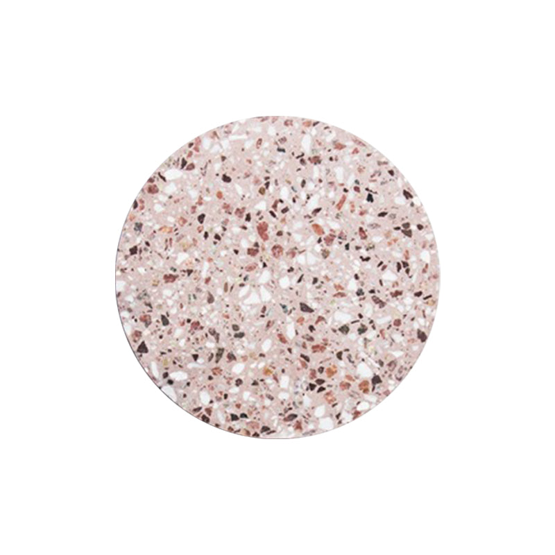 BowLift | Disc-shaped LED wall lamp Minimalist terrazzo bedroom wall light in Pink/Blue/Black, 7"/10" B