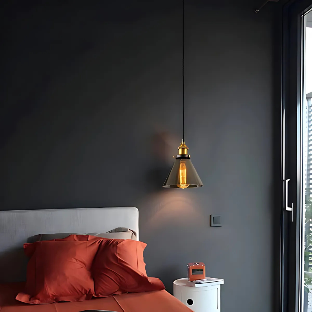 BowLift | Vintage Pendant Lamp Glass | Stylish Dining Table Lamp