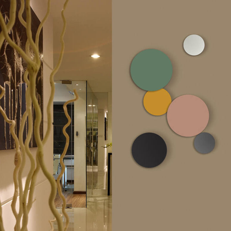 BowLift | GlowOrb Minimalistic Round LED Wall Light | Color Variety | Dimmable Light