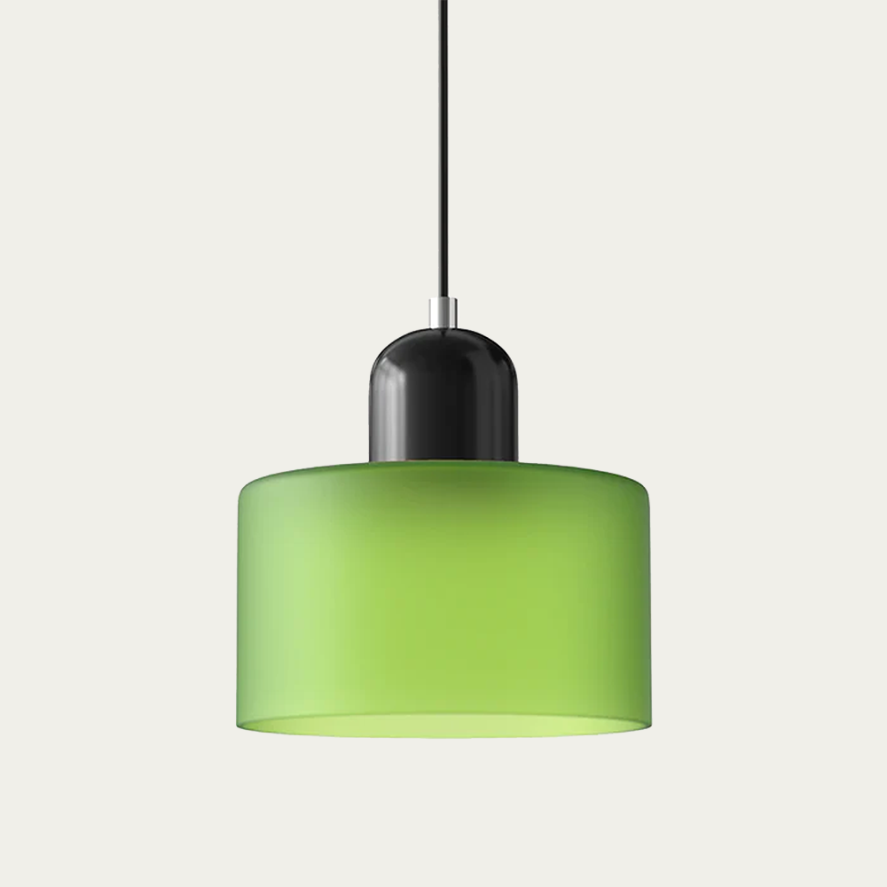 BowLift | Glass light in subtle colors of the kitchen