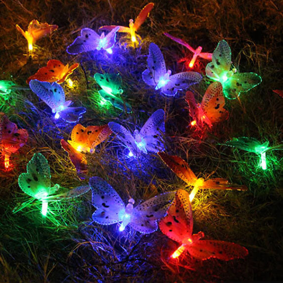 BowLift | Solar Modern Creative Butterfly LED Decorative String Lights