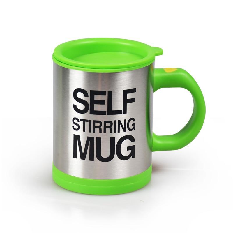 BowLift | 1Pcs Automatic Plain Mixing coffee Tea cup Mugs Drinkware Lazy Self strring mug button high quality Pressing