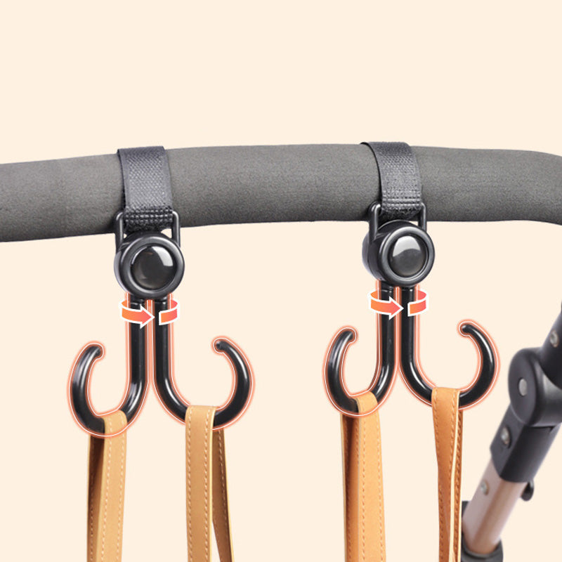 BowLift | Baby Stroller Hooks for Hanging Diaper Bags