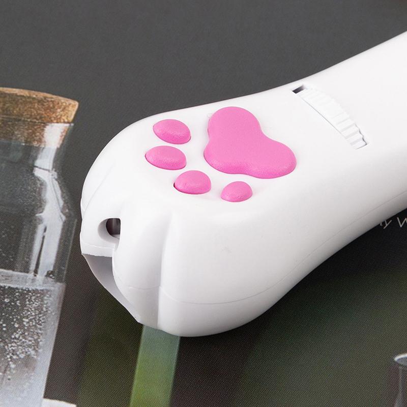 BowLift | PurrPlay USB Rechargeable Cat Laser Toy – Interactive LED Light with 4 Cartridges