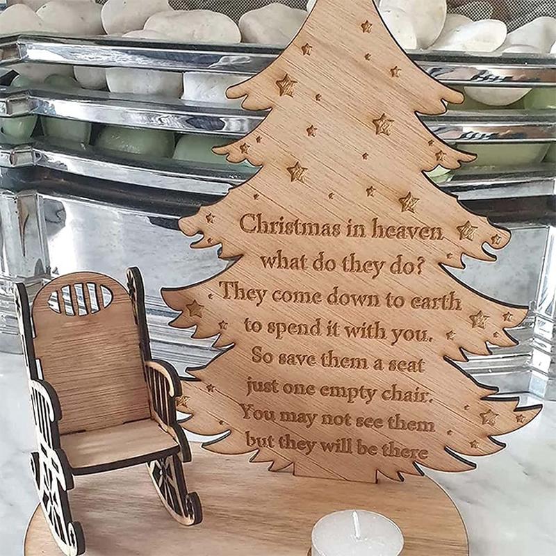 BowLift | Wooden Christmas Remembrance Ornament