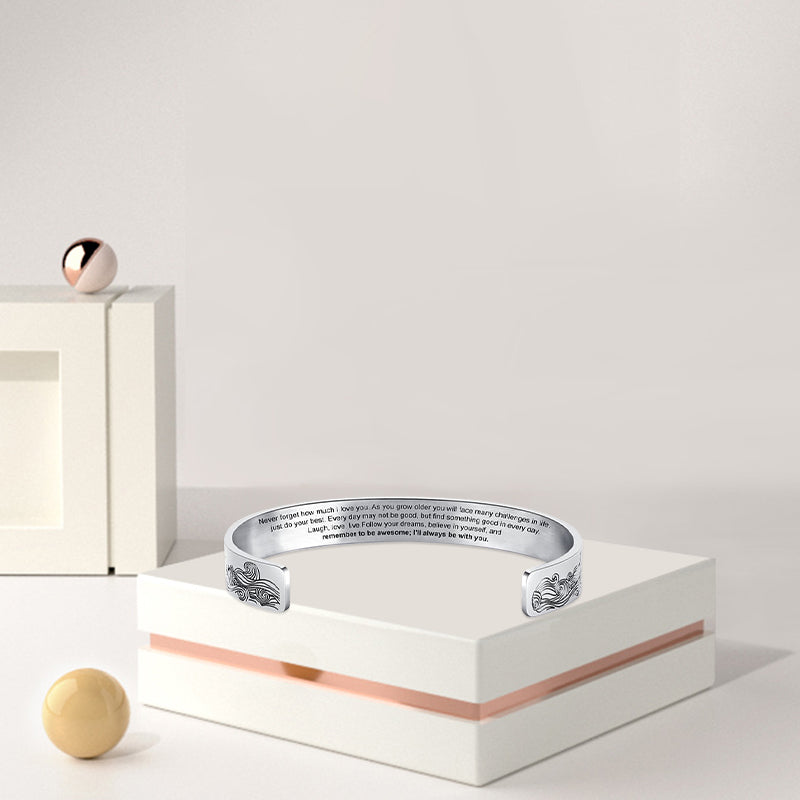 BowLift | For my granddaughter, I will always be with you bracelet