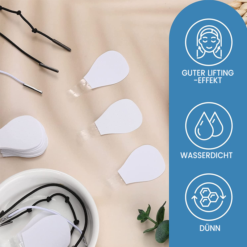BowLift | Waterproof and invisible facelift stickers, 120 pieces