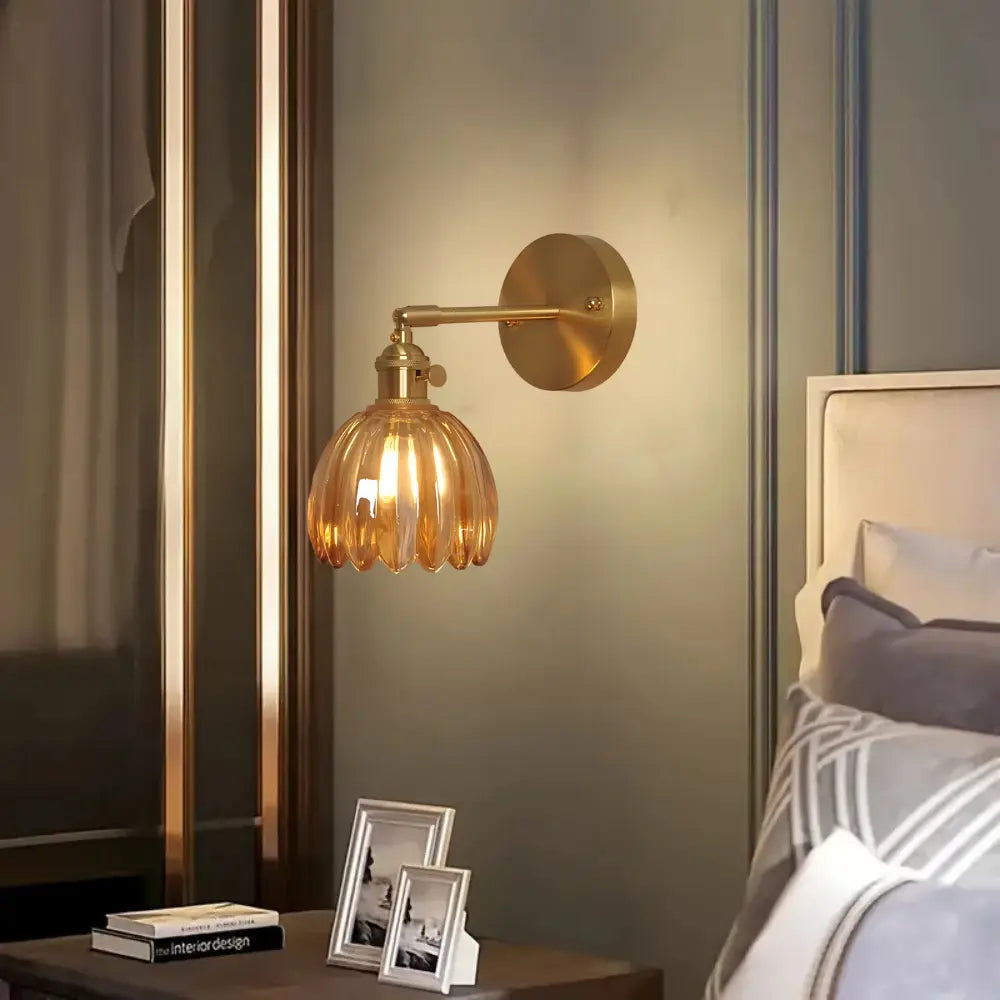 BowLift | GlowForge - Stylish Wall Lamp with a Metallic Finish