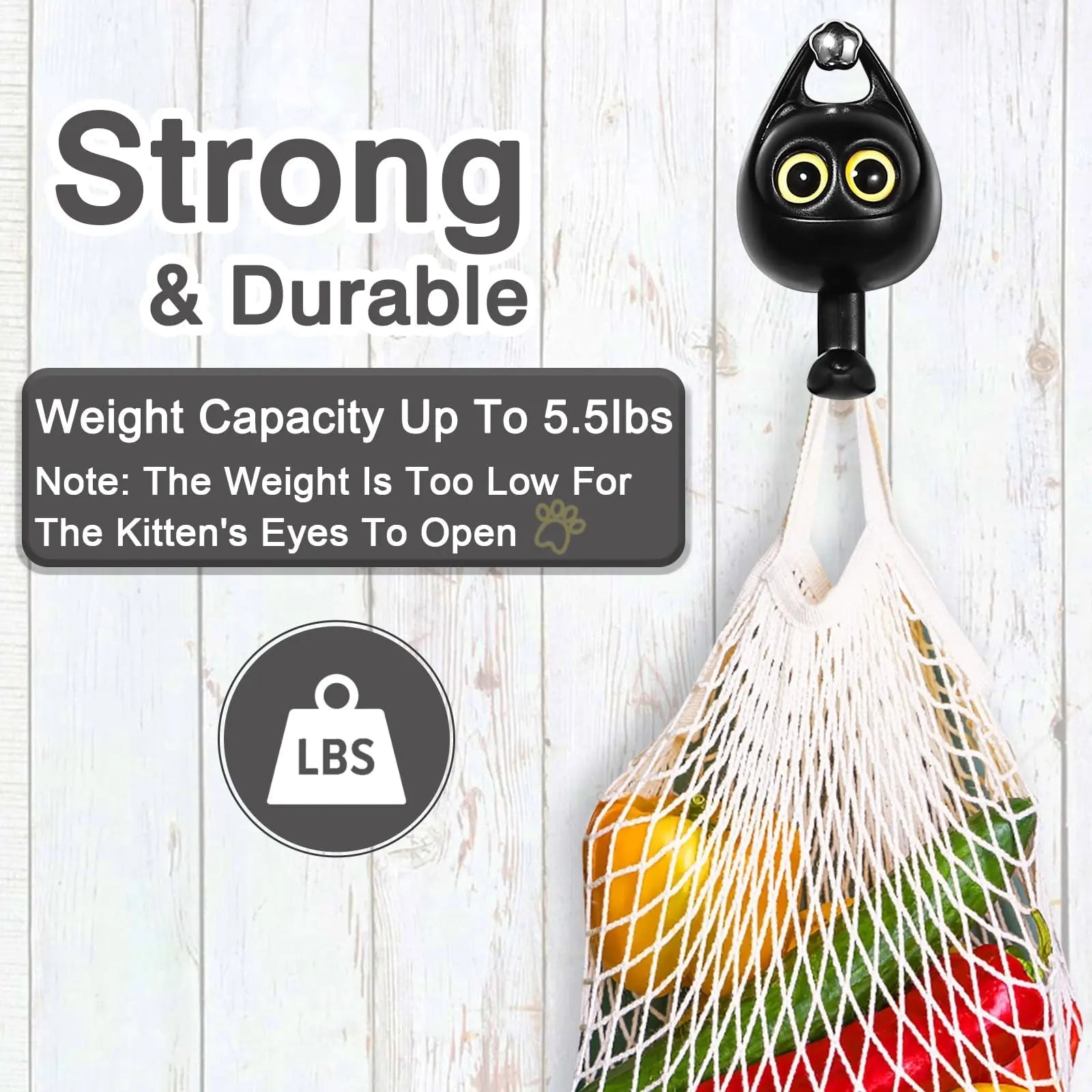 BowLift | Self-adhesive Cat Hooks – Cute, Sturdy & No Drilling