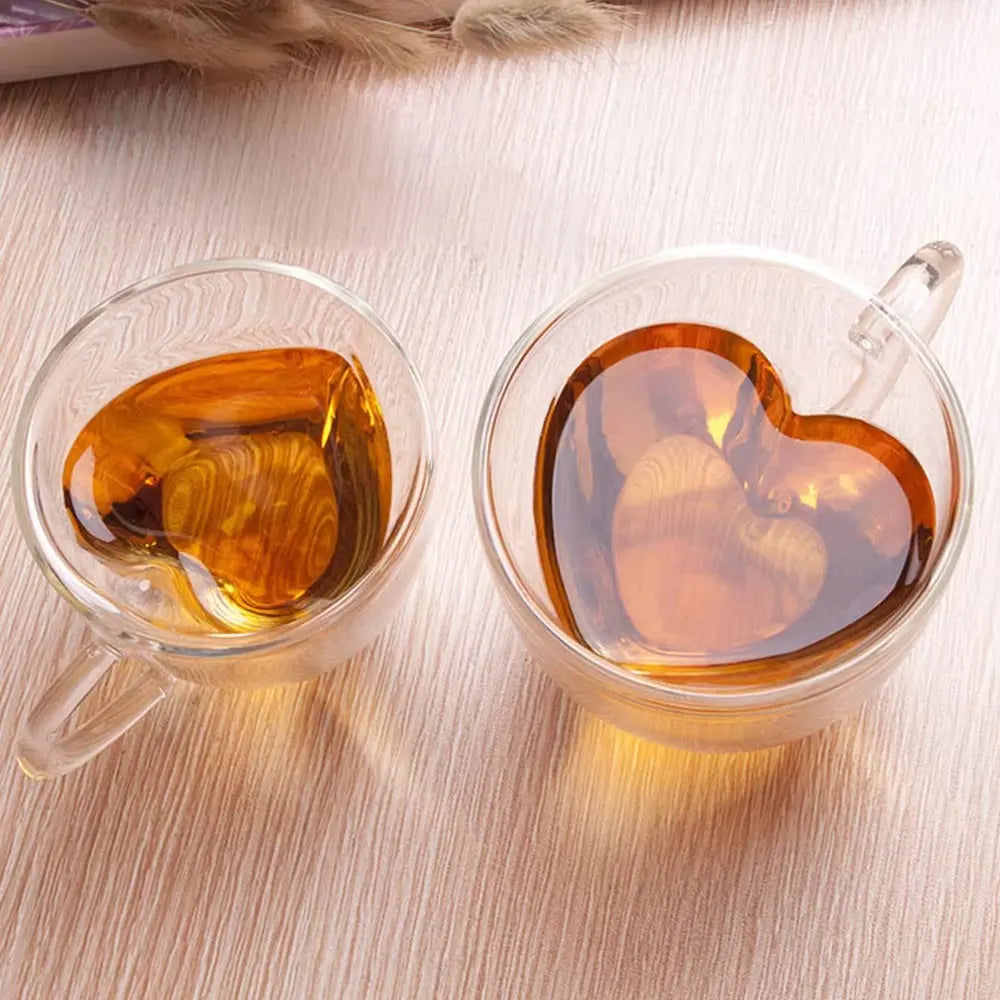 BowLift | Classic Heart Tea Glass