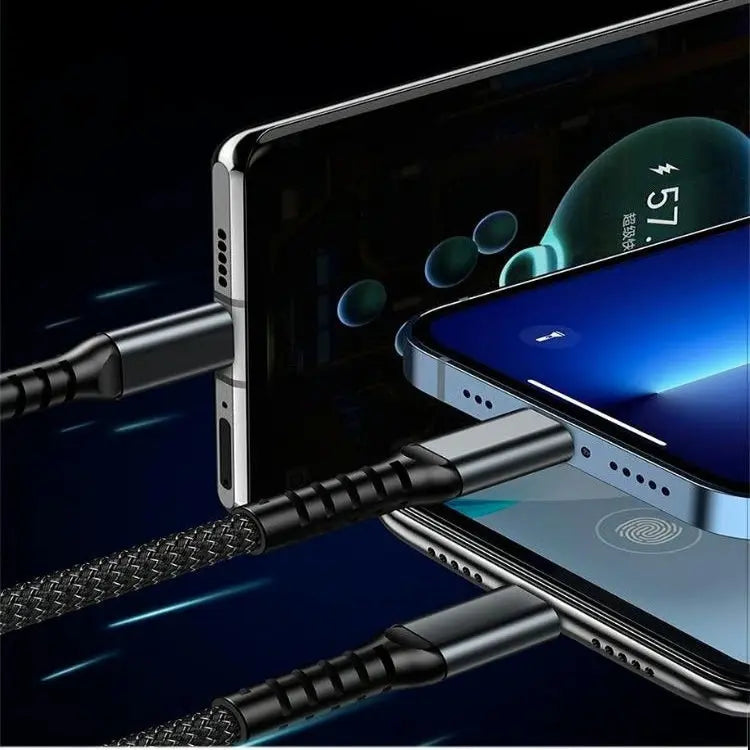 BowLift | 3-in-1 Quick Charging Cable with LED Display