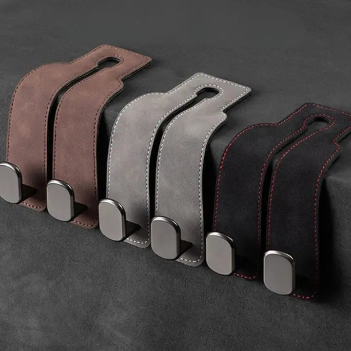 BowLift | Auto headrest hooks – double hooks for bags and accessories