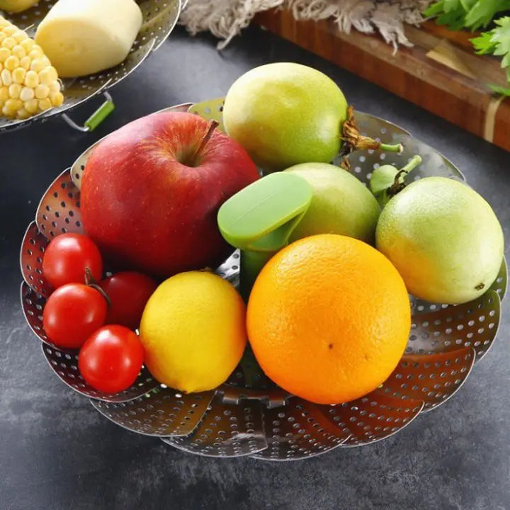 BowLift | Collapsible Steamer Made of Stainless Steel – For Healthy Cooking