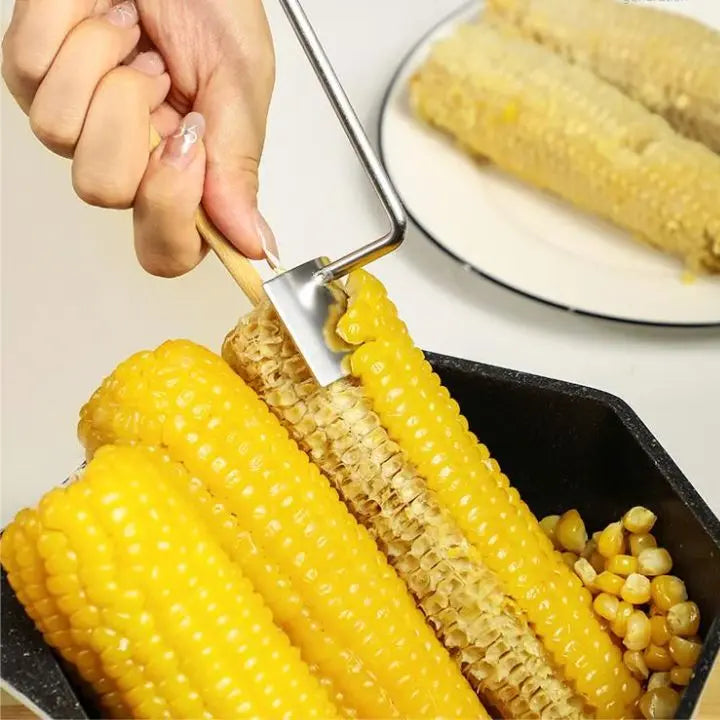 BowLift | Corn peeler made of stainless steel – Fast & safe