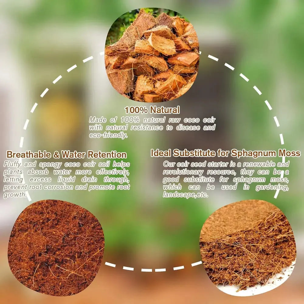 BowLift | | Premium Organic Coconut Soil Brick – Promote Natural Plant Growth