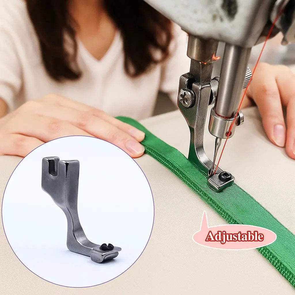 BowLift | Adjustable Zipper Foot for Sewing Machines