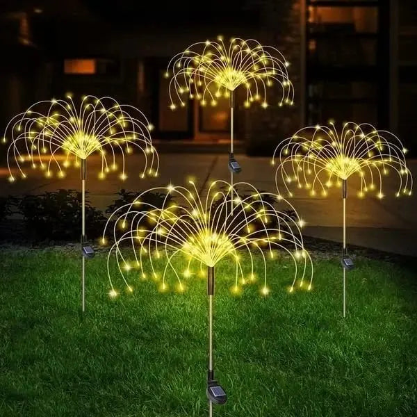BowLift | Waterproof Solar Garden Fireworks Lamp