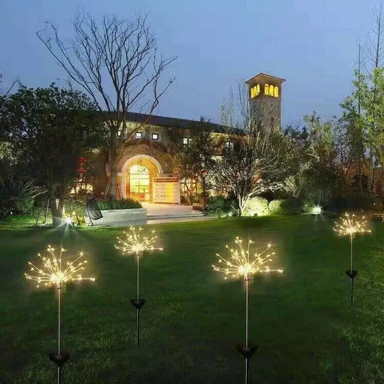 BowLift | Waterproof Solar Garden Fireworks Lamp