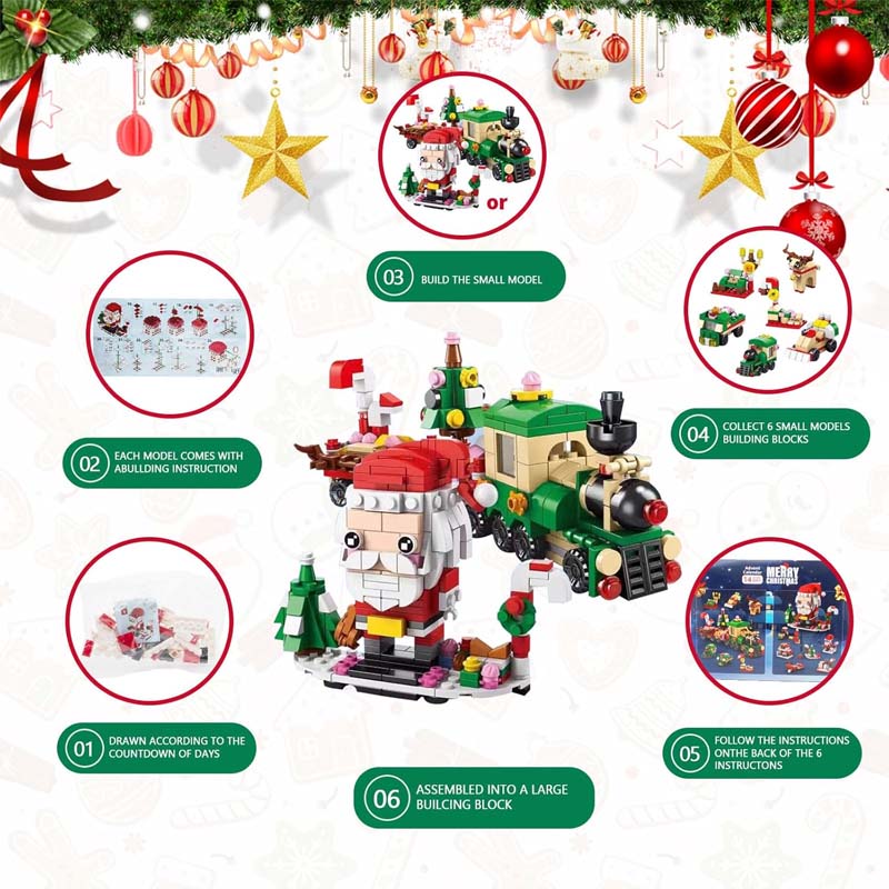BowLift | 2024 Christmas Building Blocks Gift Box