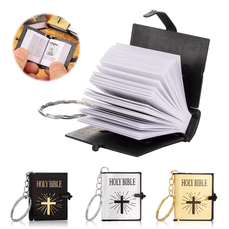 BowLift | Mini Book Bible Keychain
