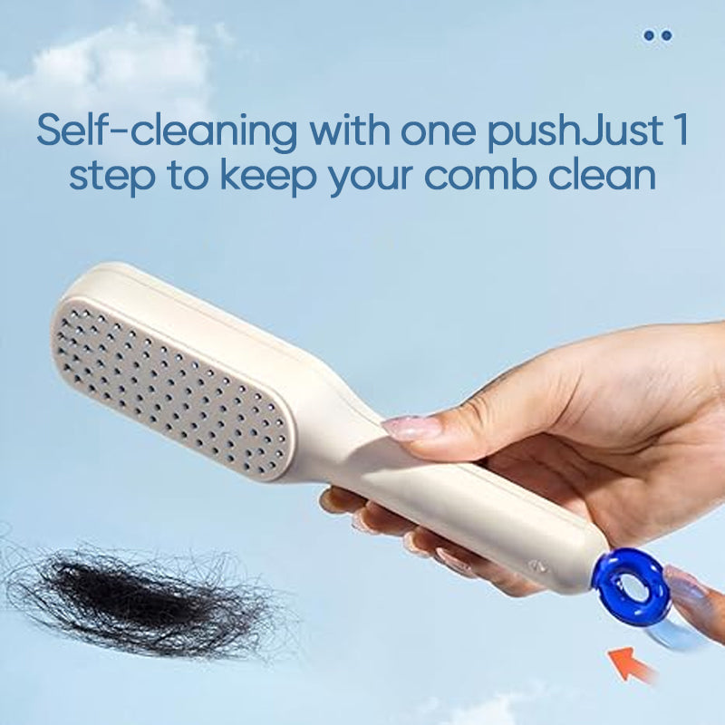 BowLift | Self-Cleaning Antistatic Massage Comb