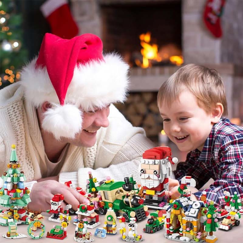 BowLift | Creative Advent calendar with 12 building blocks for Christmas tree fun