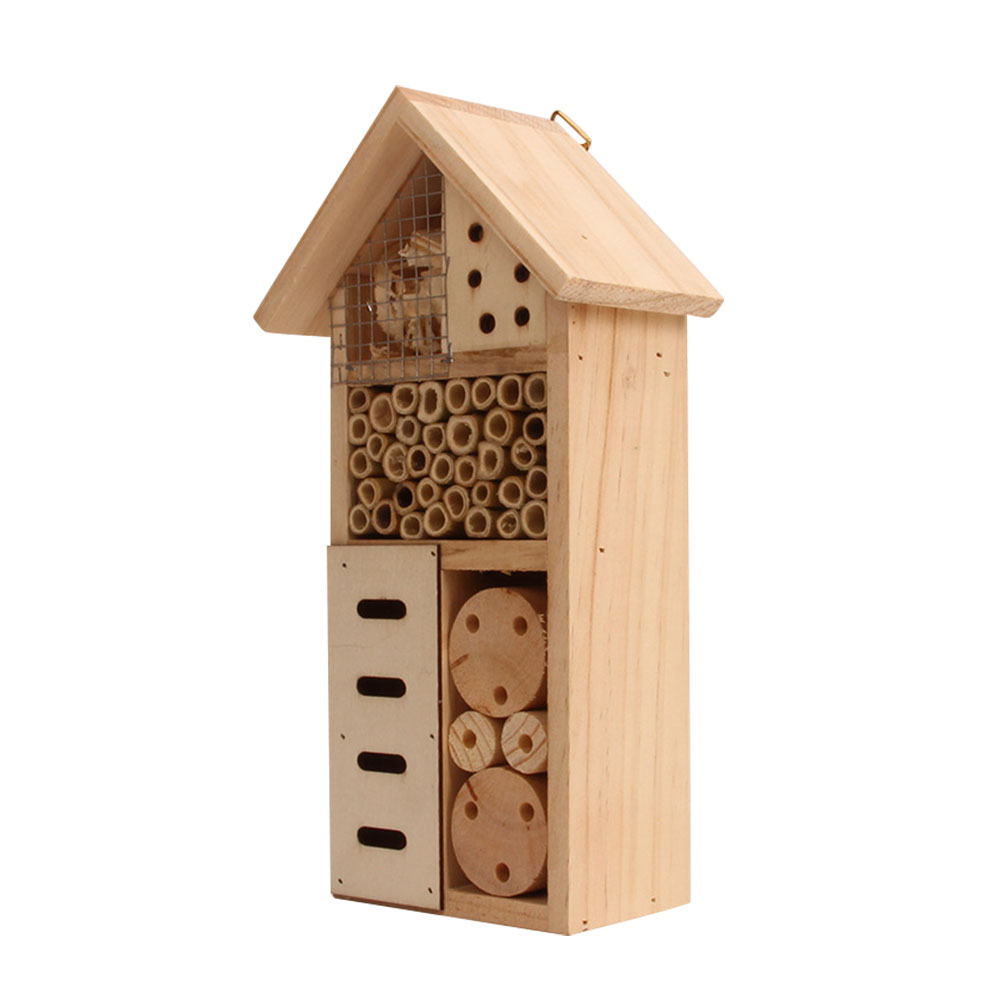 BowLift | Insect house made of wood – Bee and insect friendly habitat for garden and terrace