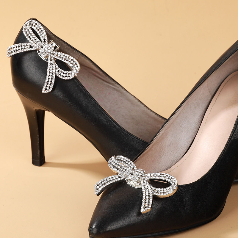 BowLift | Detachable Rhinestone High Heel Shoes Buckle