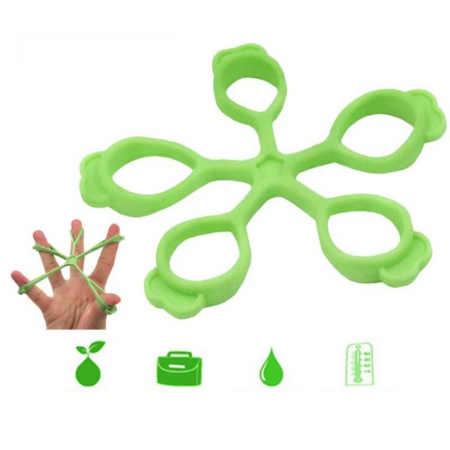 BowLift | Hand Gripper Silicone Finger Exerciser and Wrist Strength Trainer