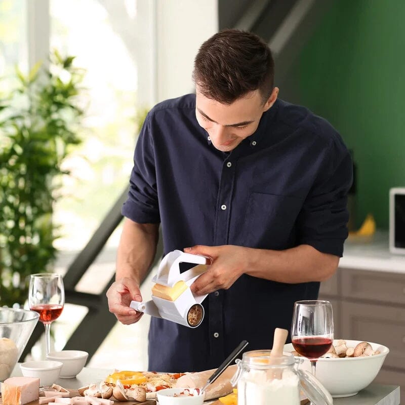 BowLift | Manual Cutter Rotating Cheese Grater