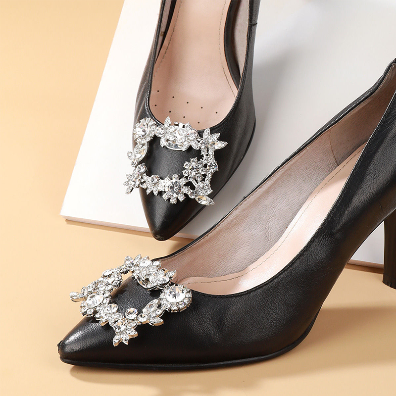 BowLift | Detachable Rhinestone High Heel Shoes Buckle